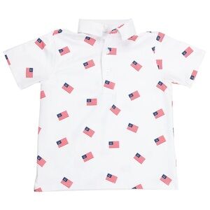 Holderness & Bourne American Flag Polo